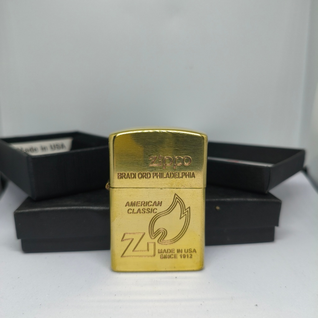 korek api zippo denting dua bunyi nyaring koleksi vintage untuk hadiah korek jadul