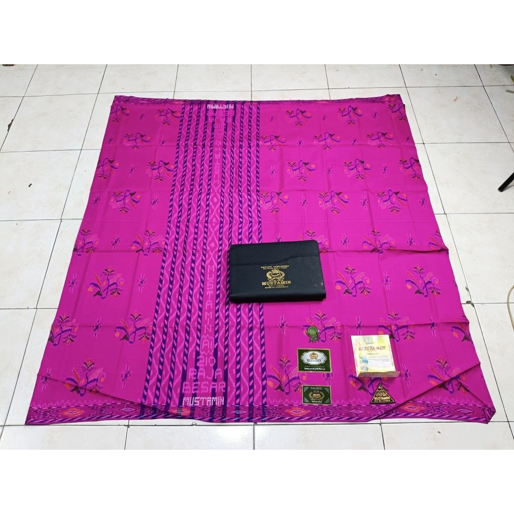 COD Sarung MUSTAMIN Bahan full sutra Type MST original