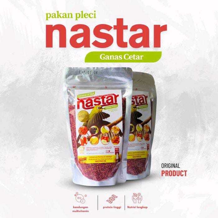 VOER NASTAR PLECI suplemen pakan burung pleci