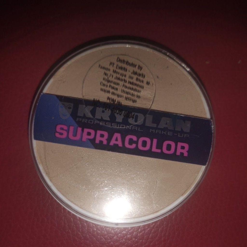 alas bedak kryolan prelove