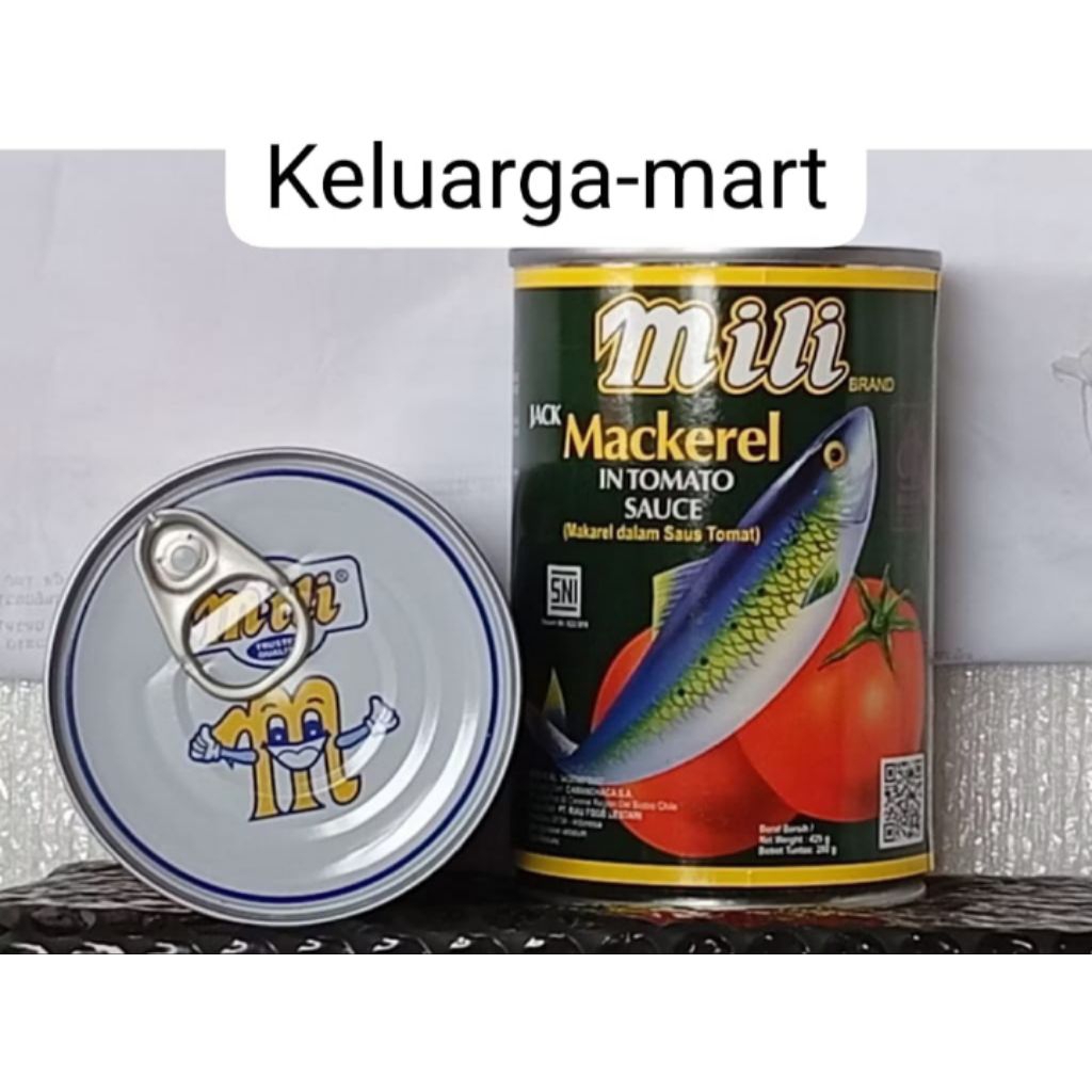 Mili Sarden Makarel 425gr
