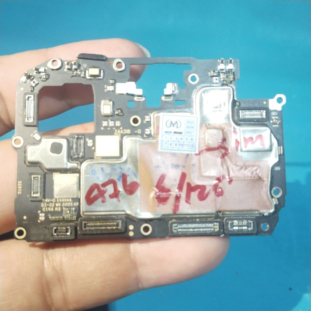 Mesin Oppo A76 Nyala Minus Sim Tidak Terbaca Ram 6/128