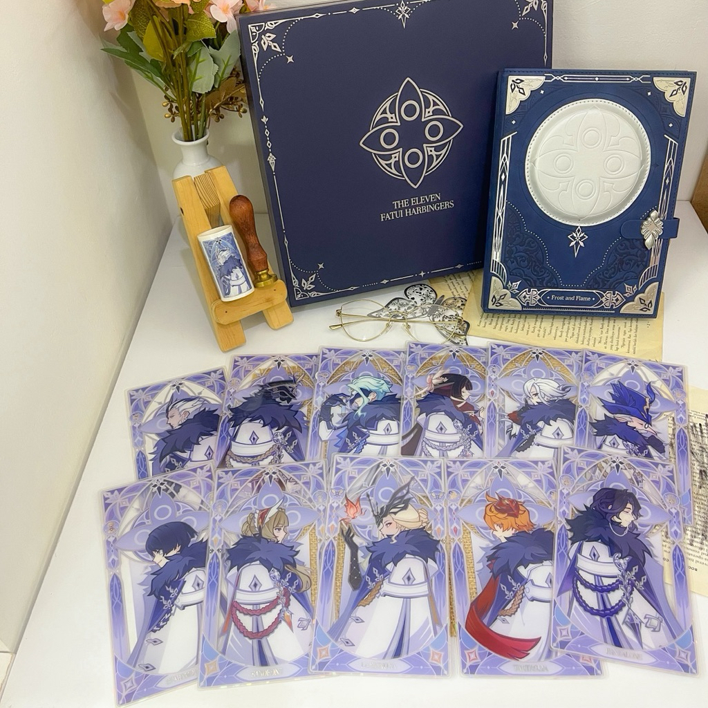 OFFICIAL READY STOCK Fatui Genshin Impact Childe Tartaglia Scaramouche Wanderer Signora Sandrone Col