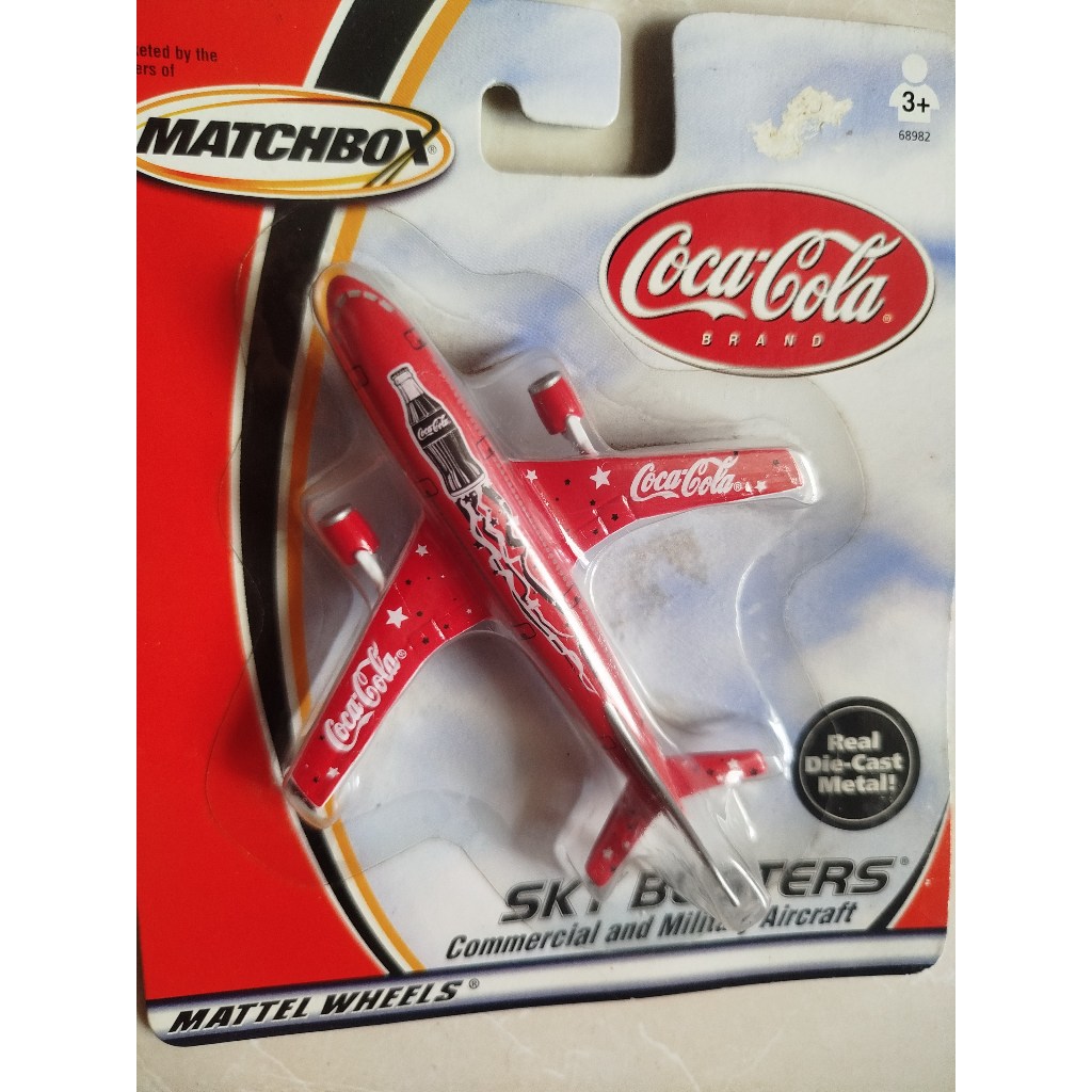 MATCHBOX SKYBUSTER - AIRBUS A300B COCA COLA - VERY RARE