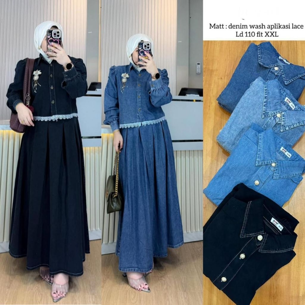 set jeans/set rok jeans/set jeans wash