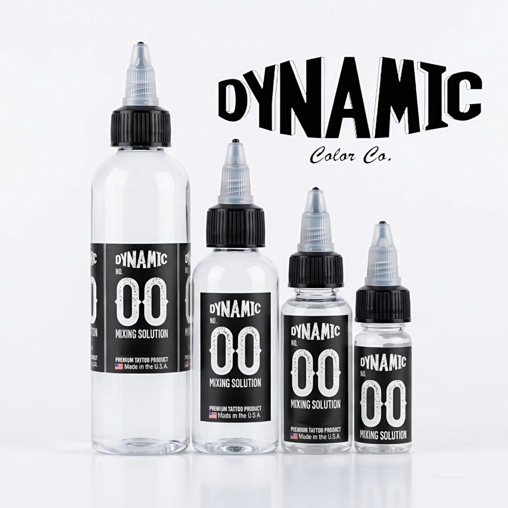 Dynamic Mixing Solution Tattoo Ink Original 30ml / 120ml - Cairan Pengencer Tinta Tattoo Profesional
