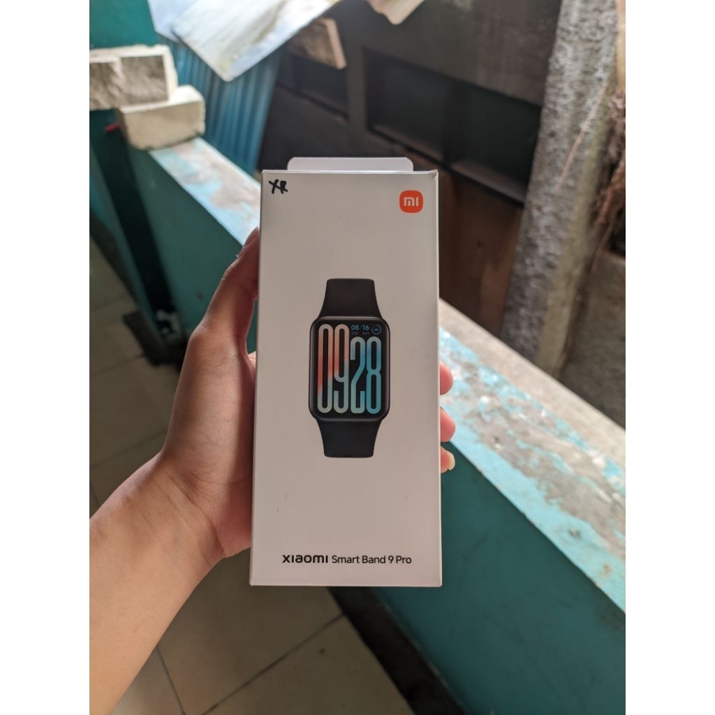 {SECOND} Xiaomi smartband 9 pro -free strap tambahan- (Obsidian black) / smartband second / barang b