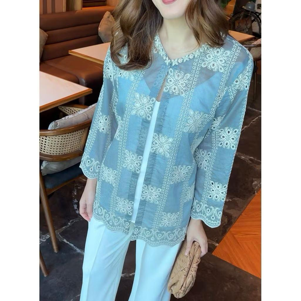 Judith outer Brand Hakana ready stock black & cobalt blue