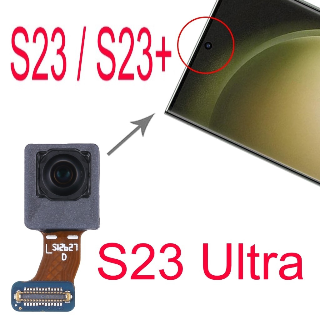 Original New Camera Kamera Depan 12 MP - Samsung Galaxy S23 / Galaxy S23+ / Galaxy S23 Ultra