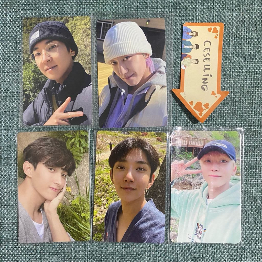 SEVENTEEN - In the Soop & Making Book Photocard (Joshua Wonwoo Minghao The8 DK Dokyeom Seungkwan CLE