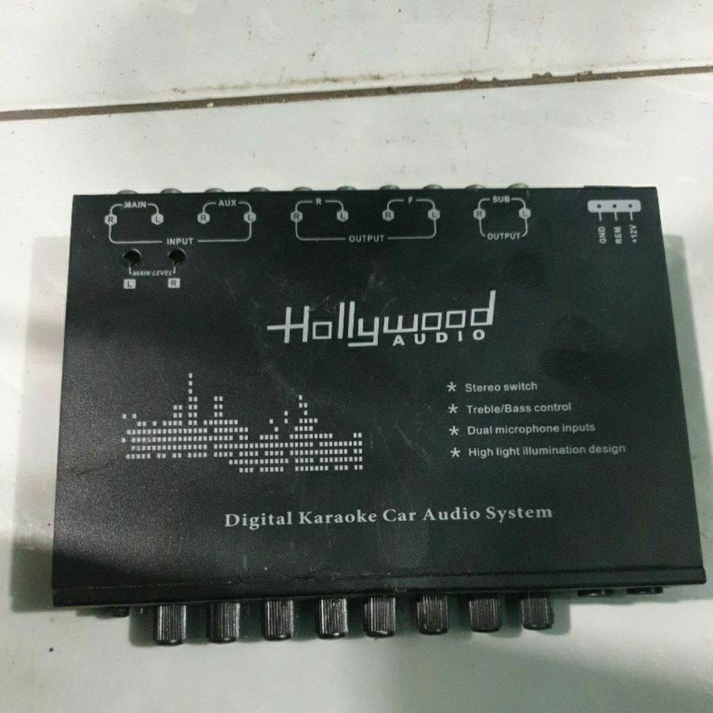 digital karaoke car audio system HOLLYWOOD AUDIO