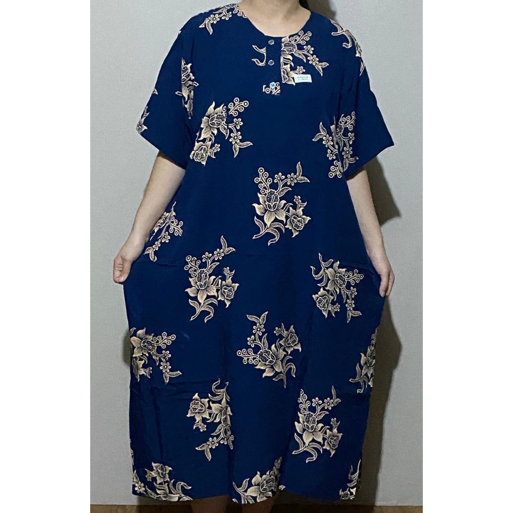 Daster batik halus Putri aulia, Flamboyan, isnu / daster rumahan jumbo kekinian