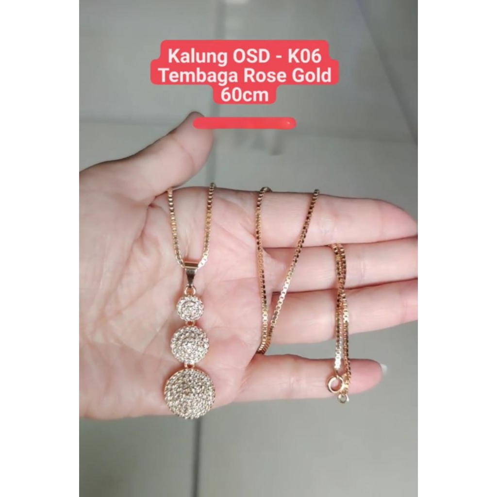 Aksesoris Kalung K06 Panjang Hijab  OSD Olla Shopping Depok