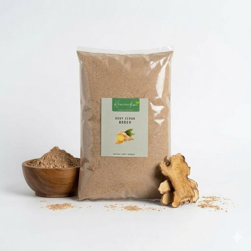 Lulur Boreh Bali Body Scrub Rempah Whitening Bubuk