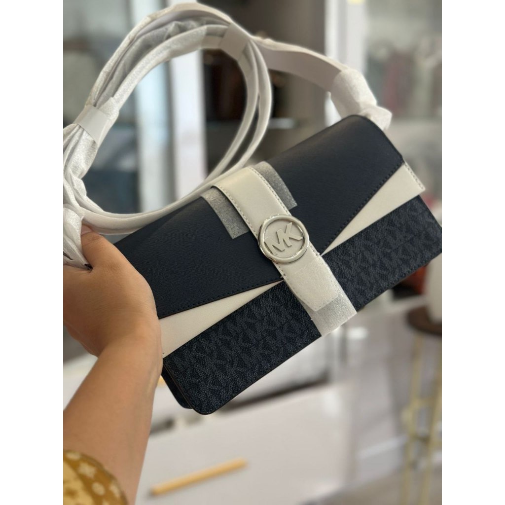 tas selempang cewek michael kors loka008  Greenwich Medium  Shoulder Bag   ready stock