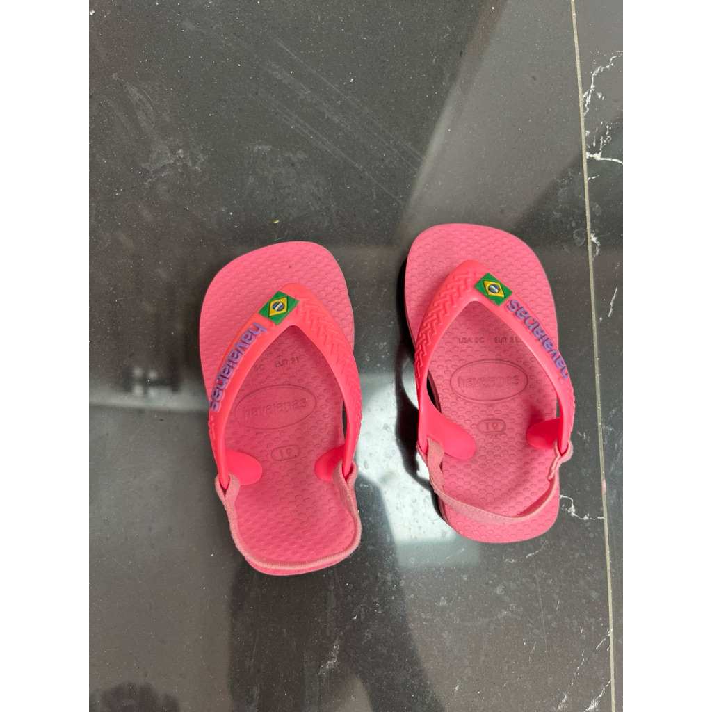 Preloved Havaianas Baby Brasil Original 100%