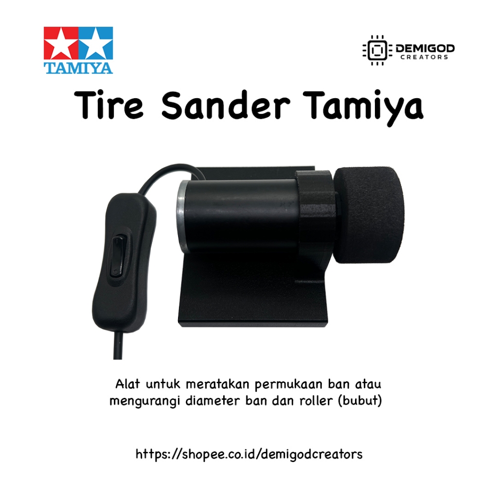 Mesin Bubut Ban Roller Tamiya / Mesin Bubut Serbaguna Mini 4WD