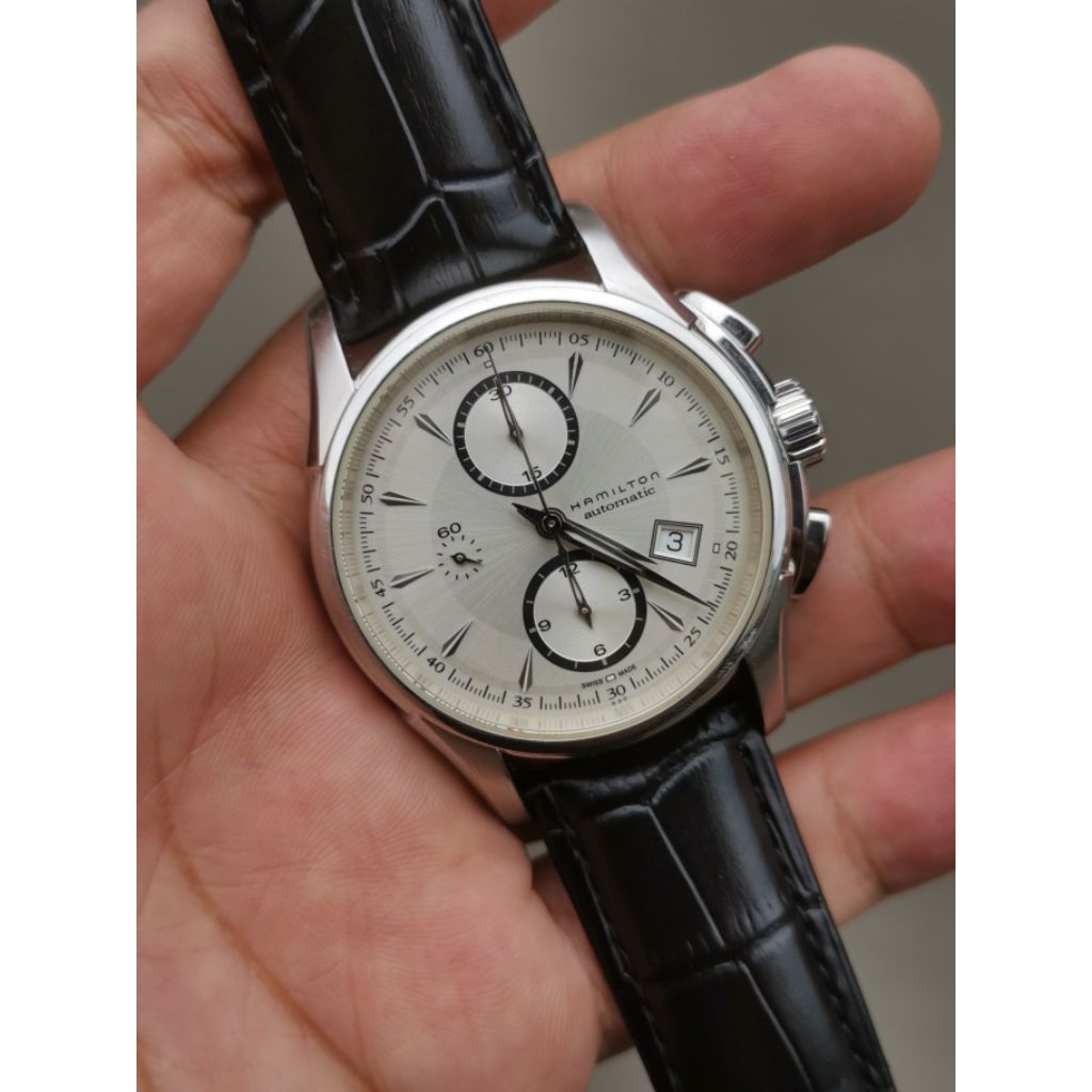 Jam tangan Hamilton chronomatic original