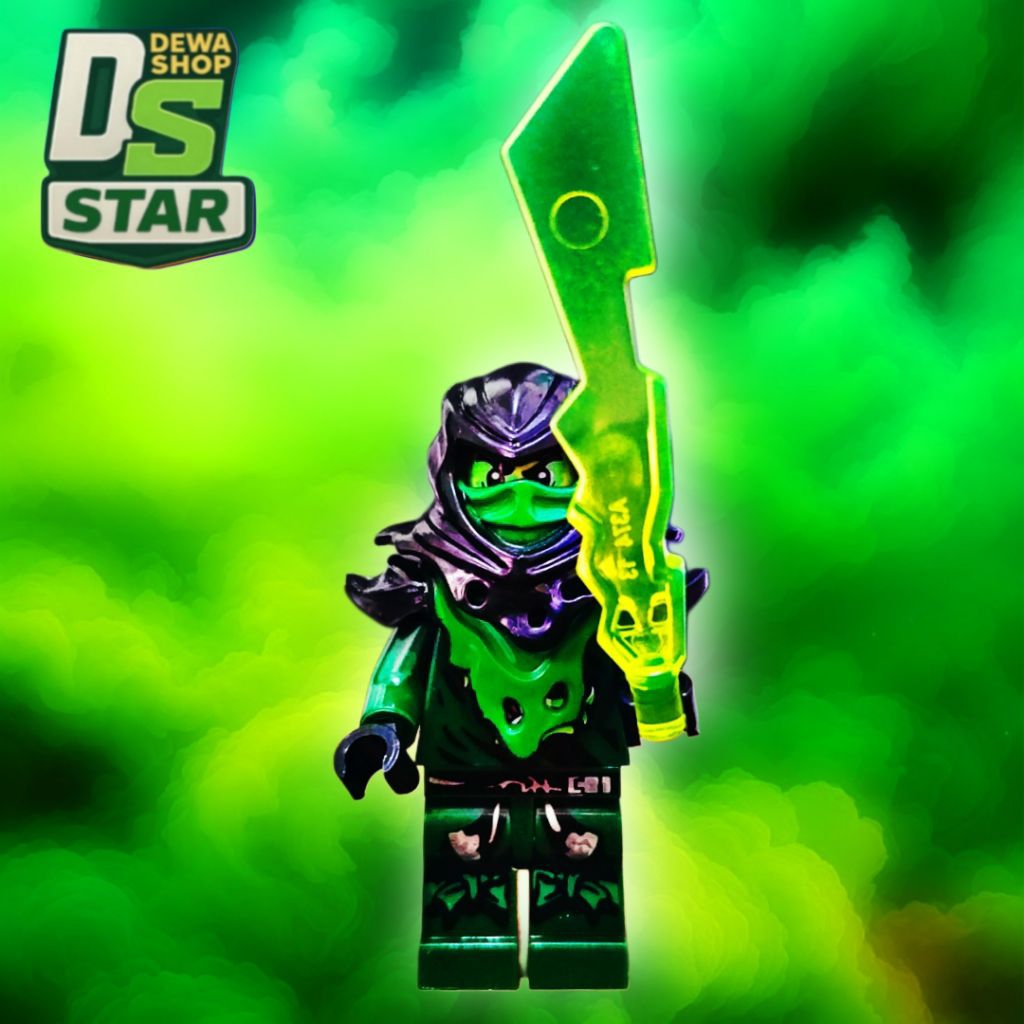 Lego Ninjago Morro Evil Green Ninja