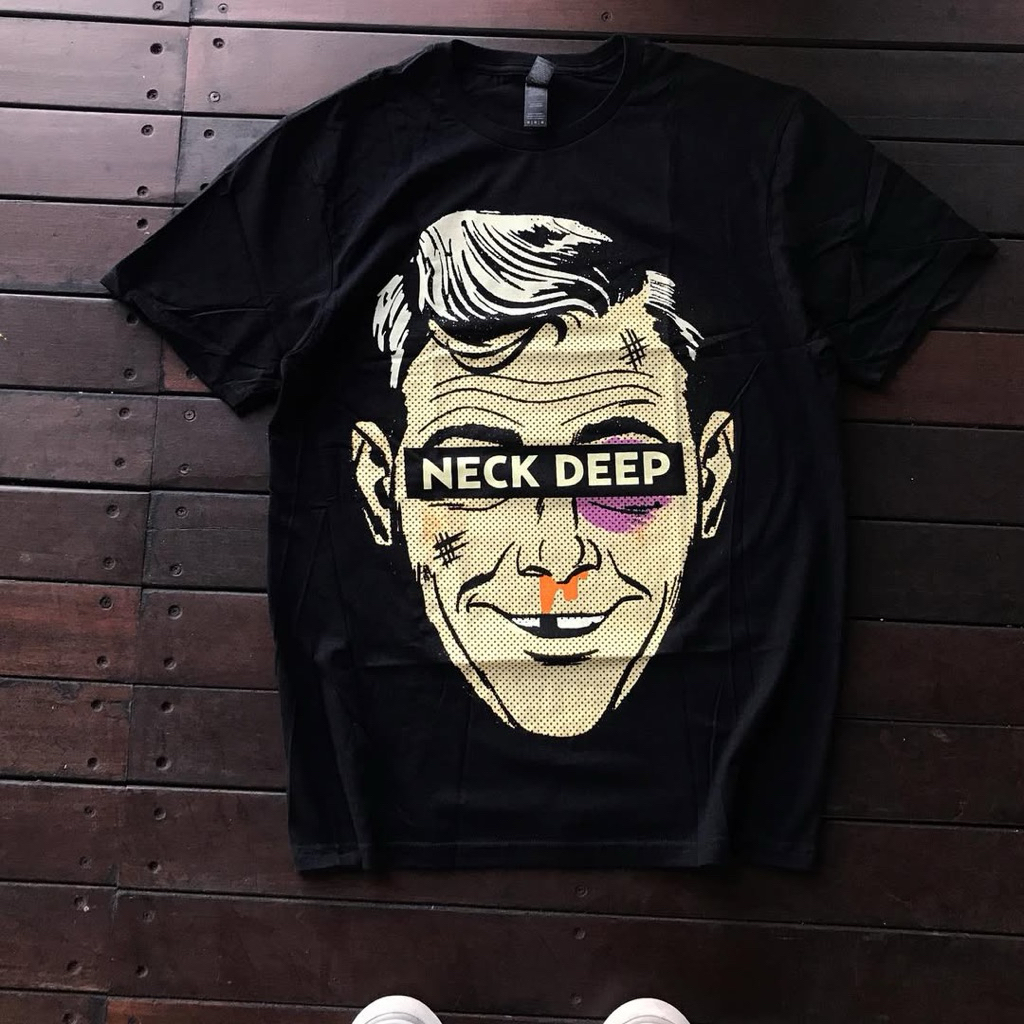 NECK DEEP - NED TSHIRT BLACK