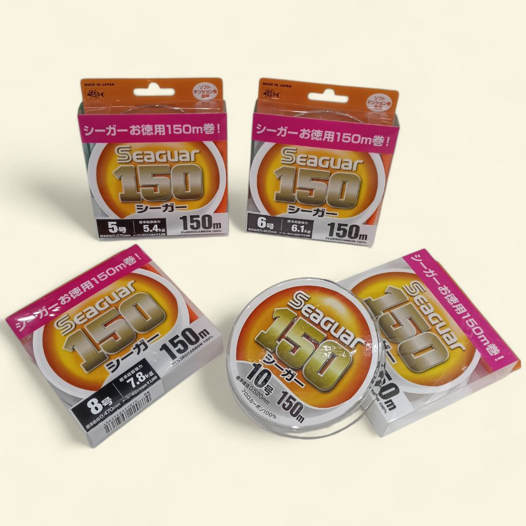Senar pancing SEAGUAR FLUOROCARBON 150m.