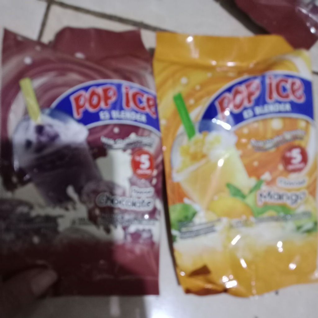 pop ice blender isi 5 sachet