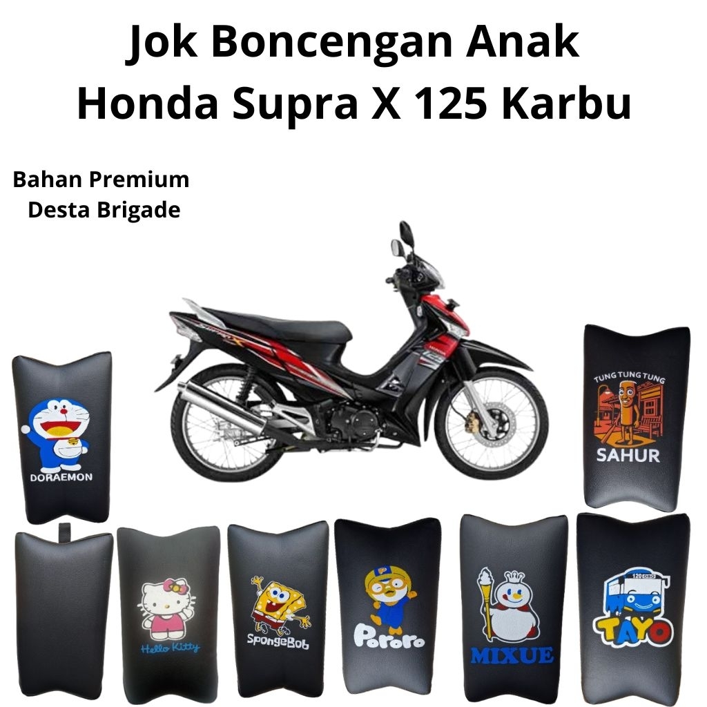 jok boncengan anak Honda Supra X 125 Karbu - jok tambahan depan anak supra x 125 kph