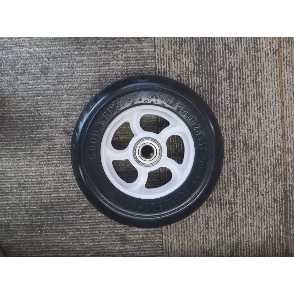 Ban Pertanian / Roda Troli 6 Inch – Roda Karet Kuat dengan Bearing