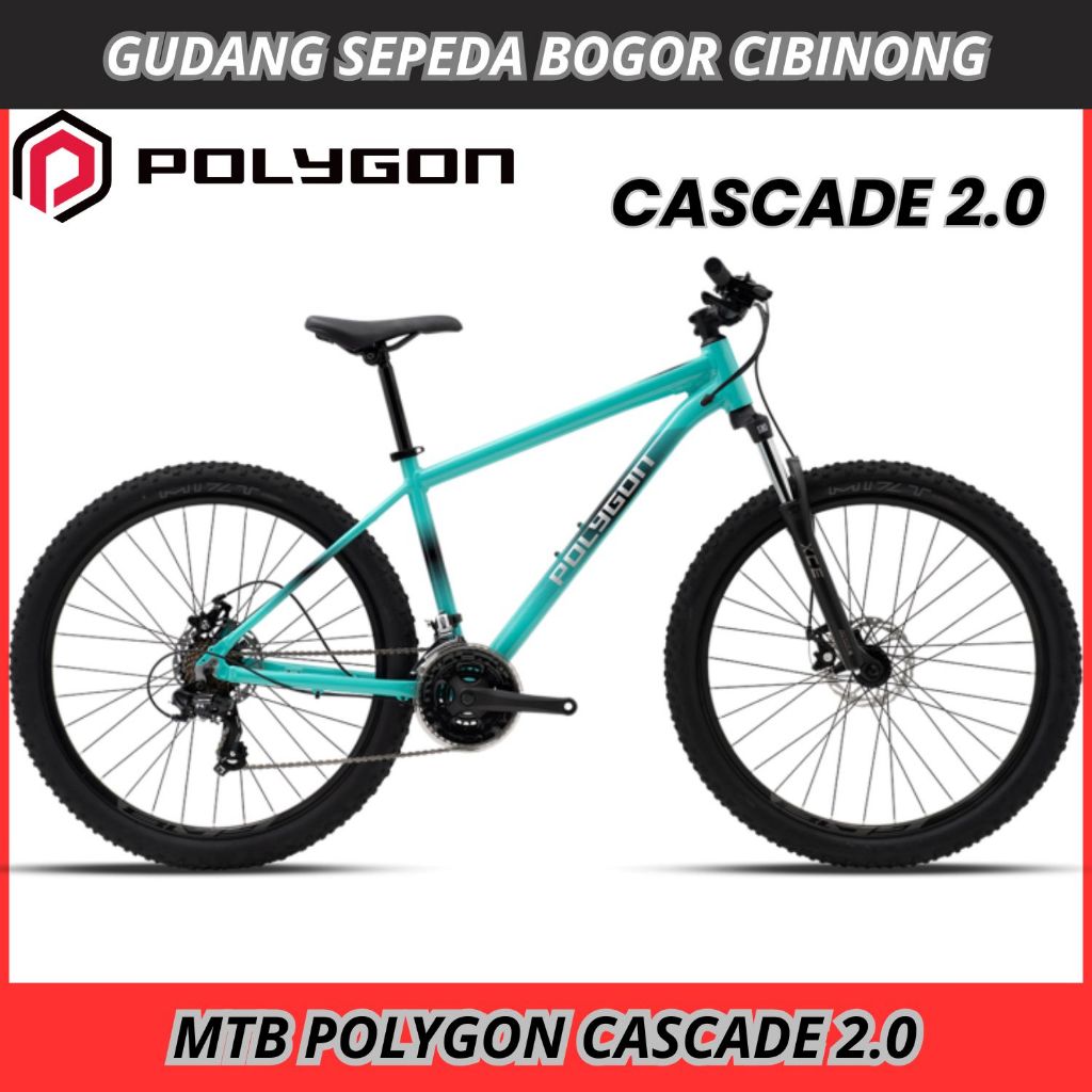 Sepeda Gunung 27,5 MTB POLYGON CASCADE 2.0 IN NEW