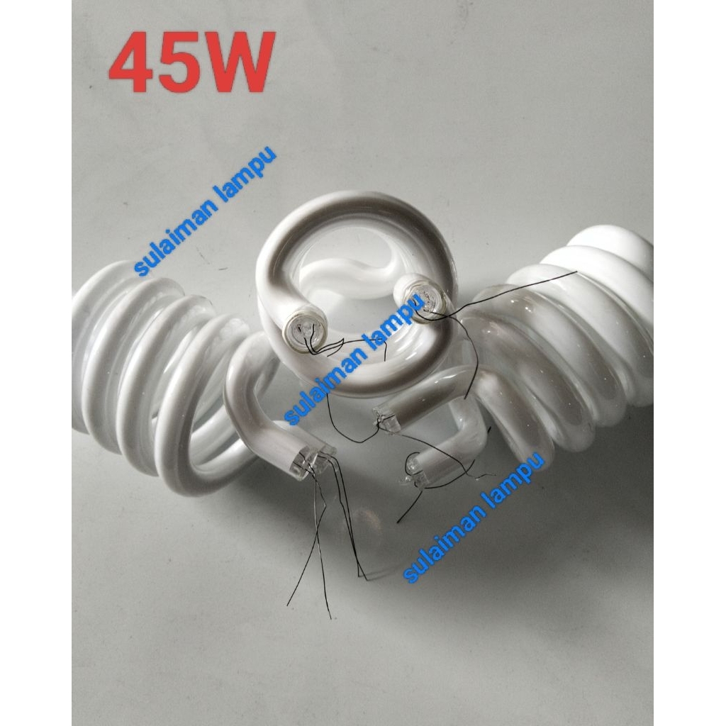 Kaca Lampu Spiral Triband 45watt (5T)
