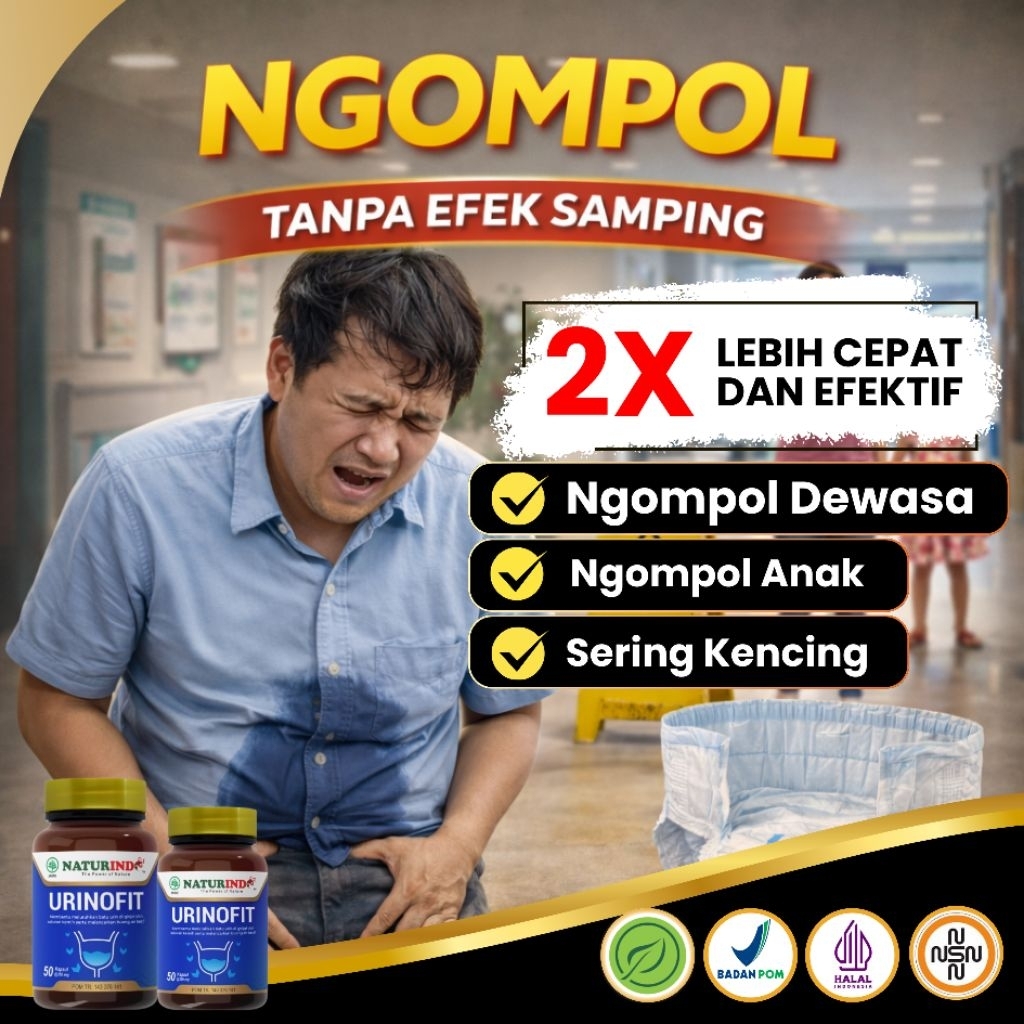 NGOMPOL Obat Herbal Ngompol Anak Anak & Dewasa Anyang Anyangan Beser