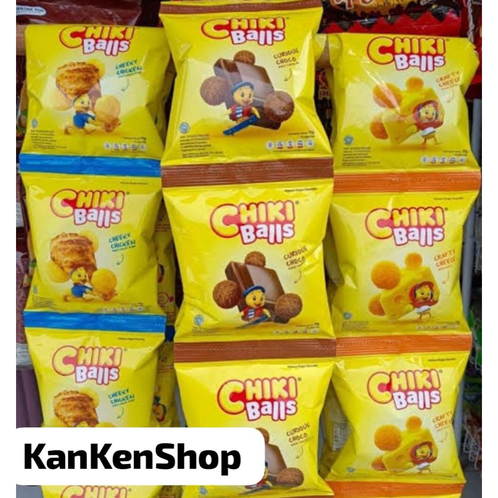 Chiki balls 16gr ec. 2000 - renceng isi 10pcs