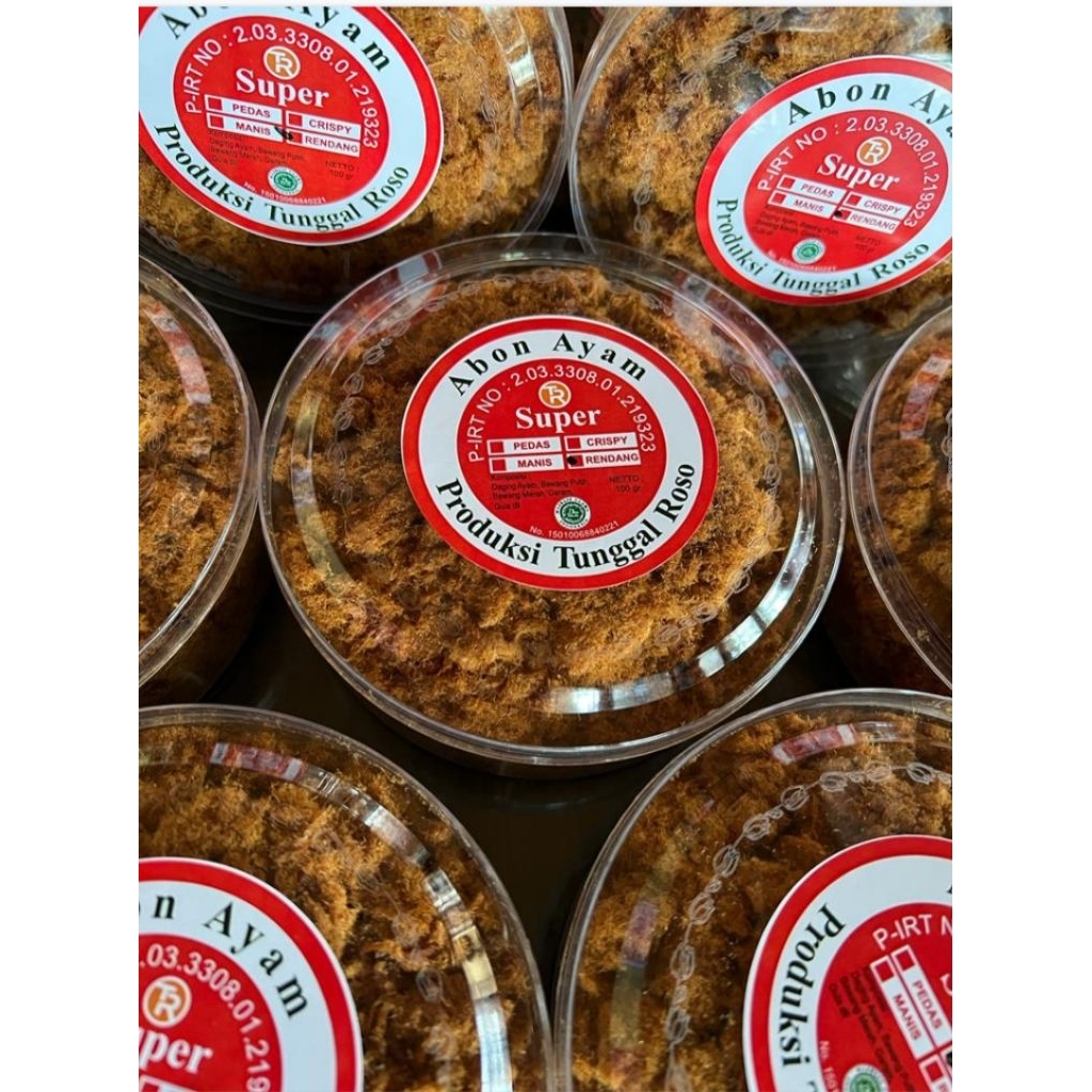 Abon Ayam Super Tunggal Roso