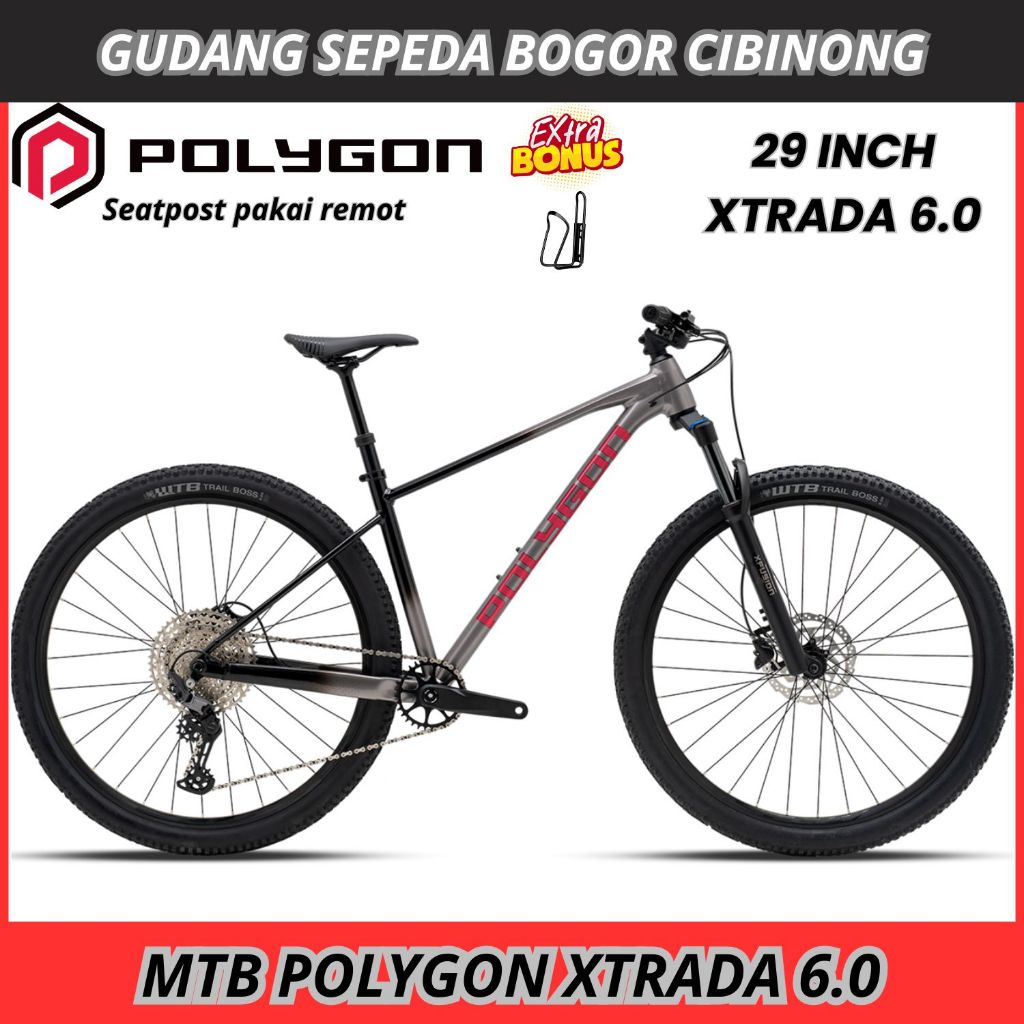Sepeda MTB 29 POLYGON XTRADA 6.0/5.0 HYDRAULIC