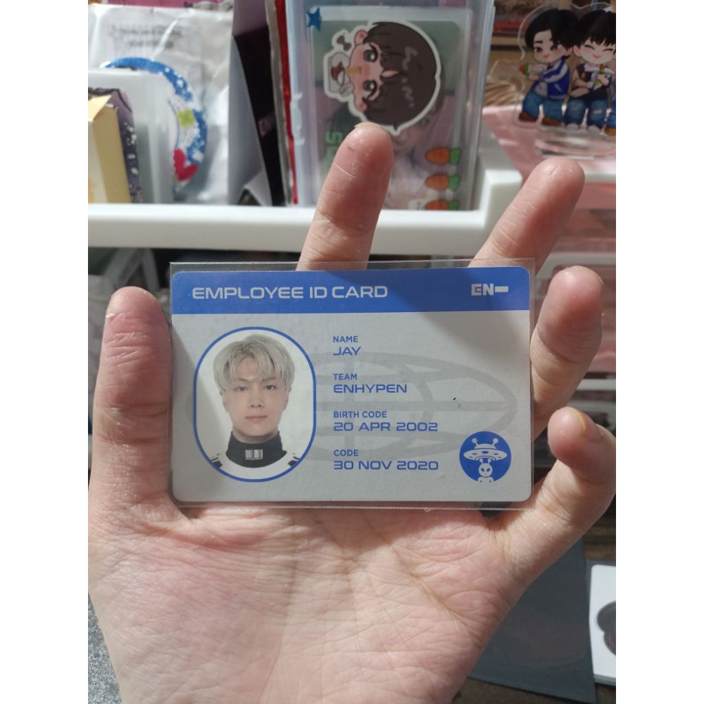 PHOTOCARD OFFICIAL ENHYPEN JAY ID CARD GGU2 2023