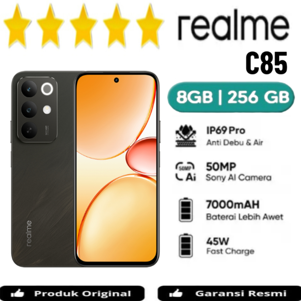 HP REALME C85 8GB/256GB ORIGINAL