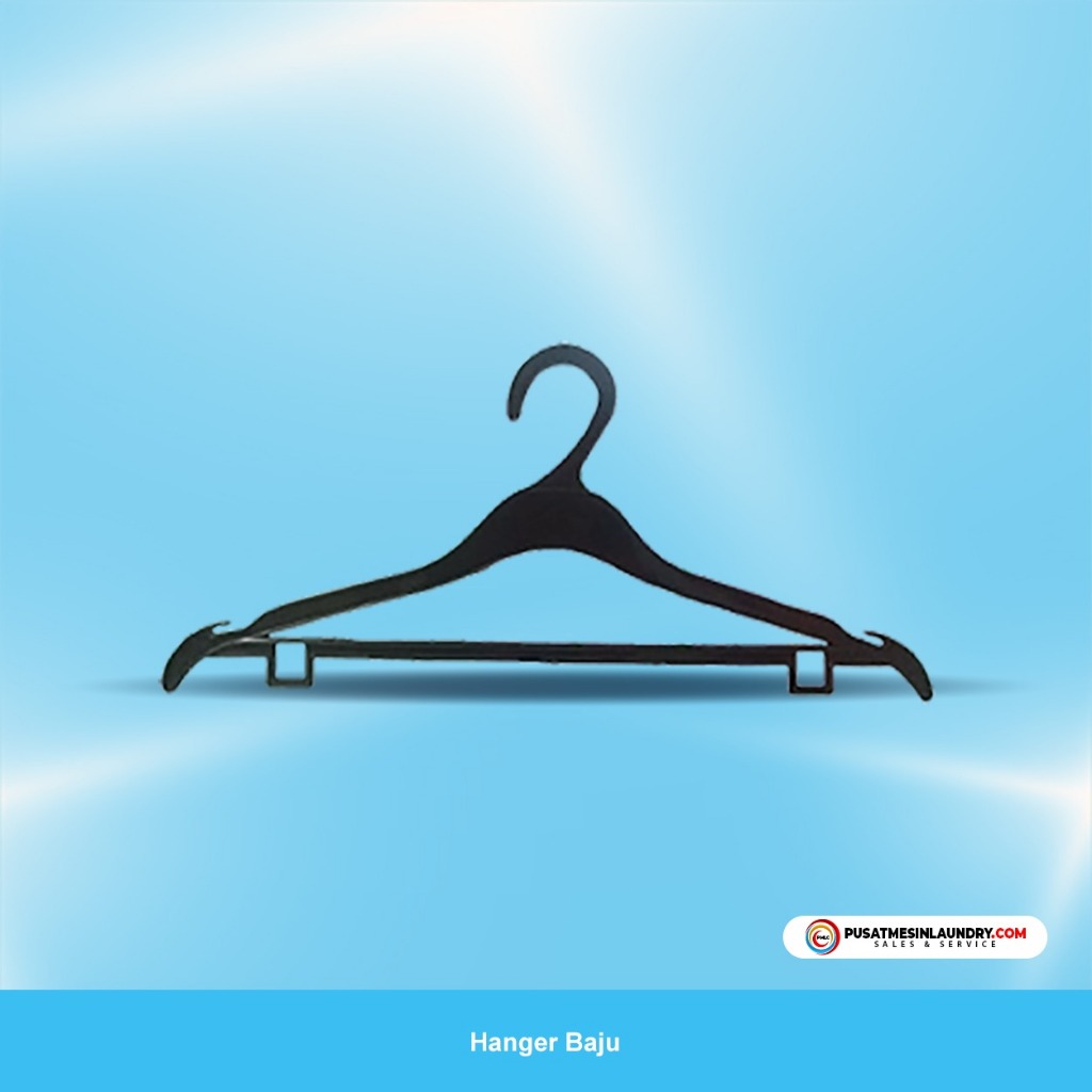 Hanger Plastik Antina (Hanger Kemeja 45 Cm)