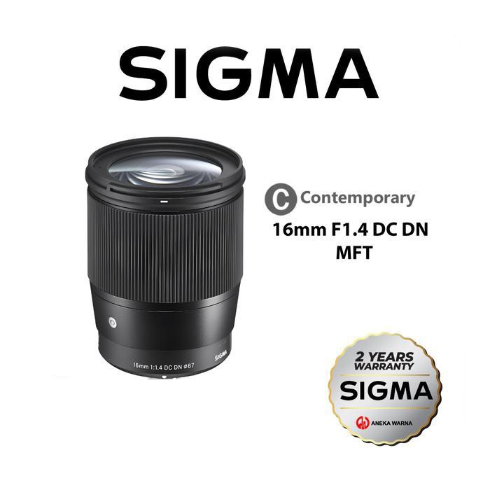 Sigma Space - 16Mm F1.4 Dc Dn [C] For Sony E-Mount, Canon Eos-M Dan Mft