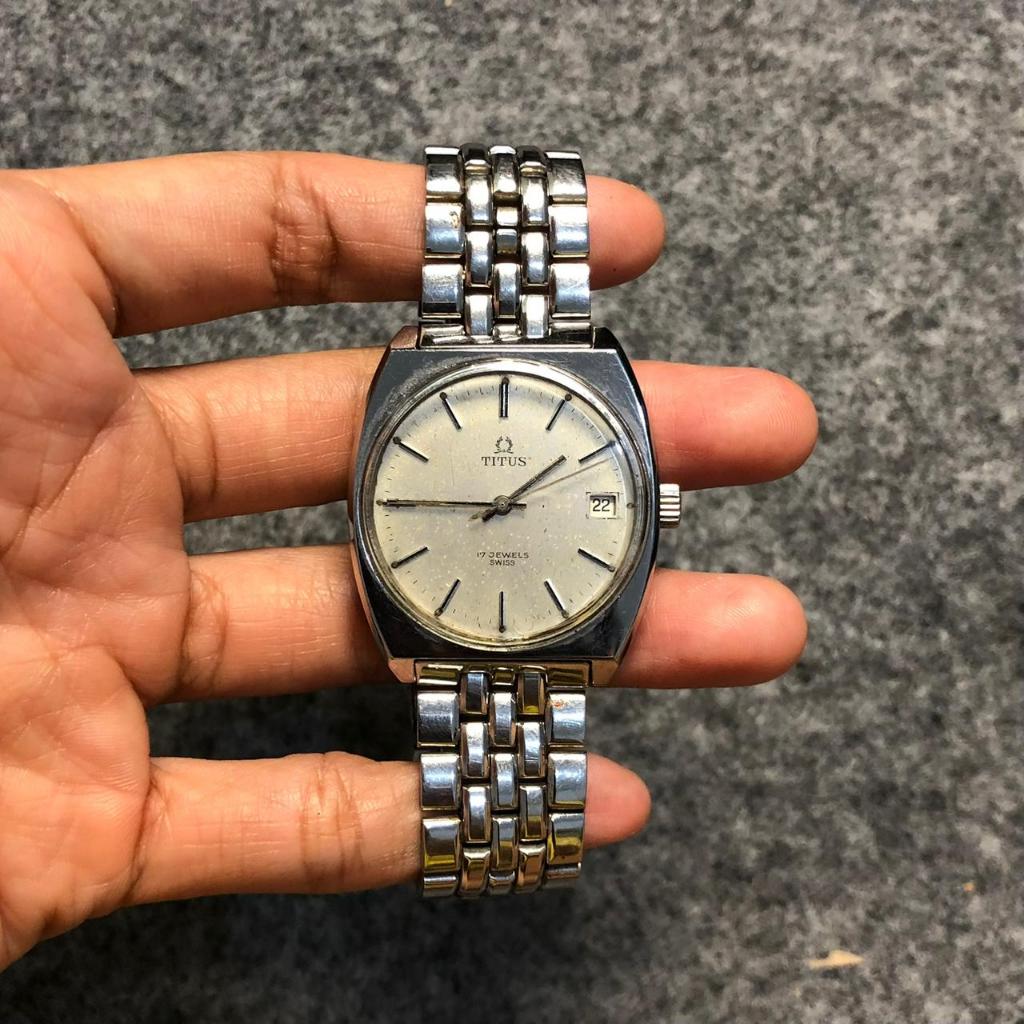 Jam tangan titus automatic original second