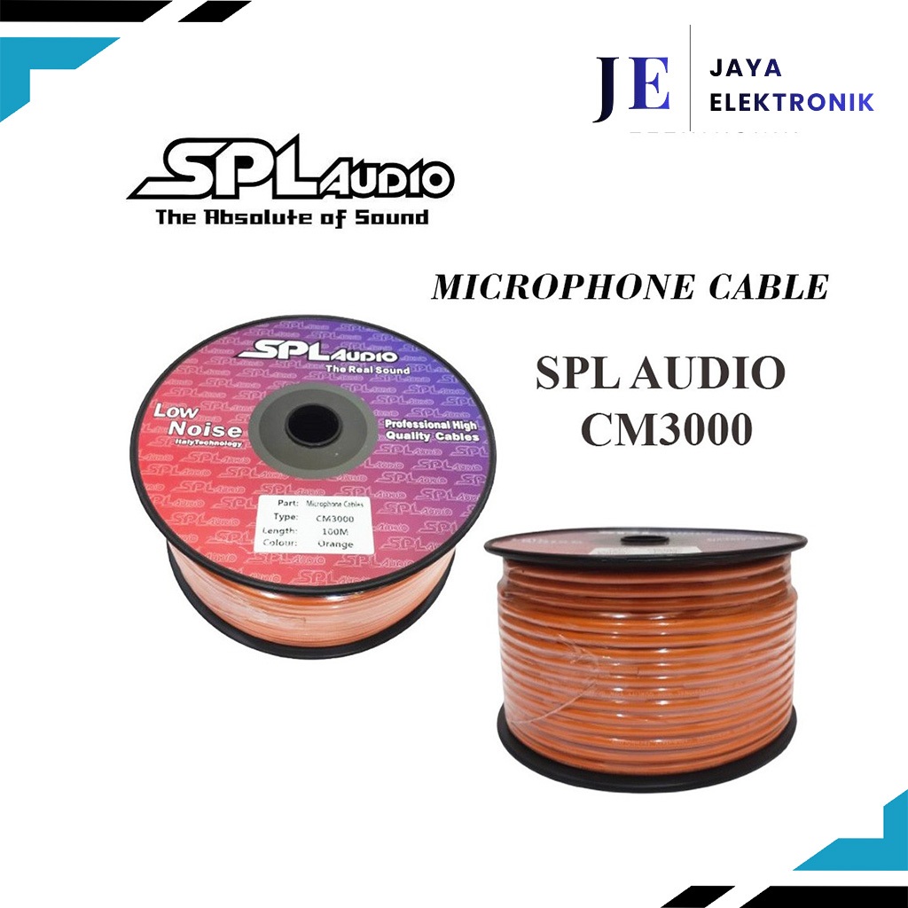 Kabel Mic SPL AUDIO CM 3000 per meter ORIGINAL Kabel Microphone SPL AUDIO ORANGE