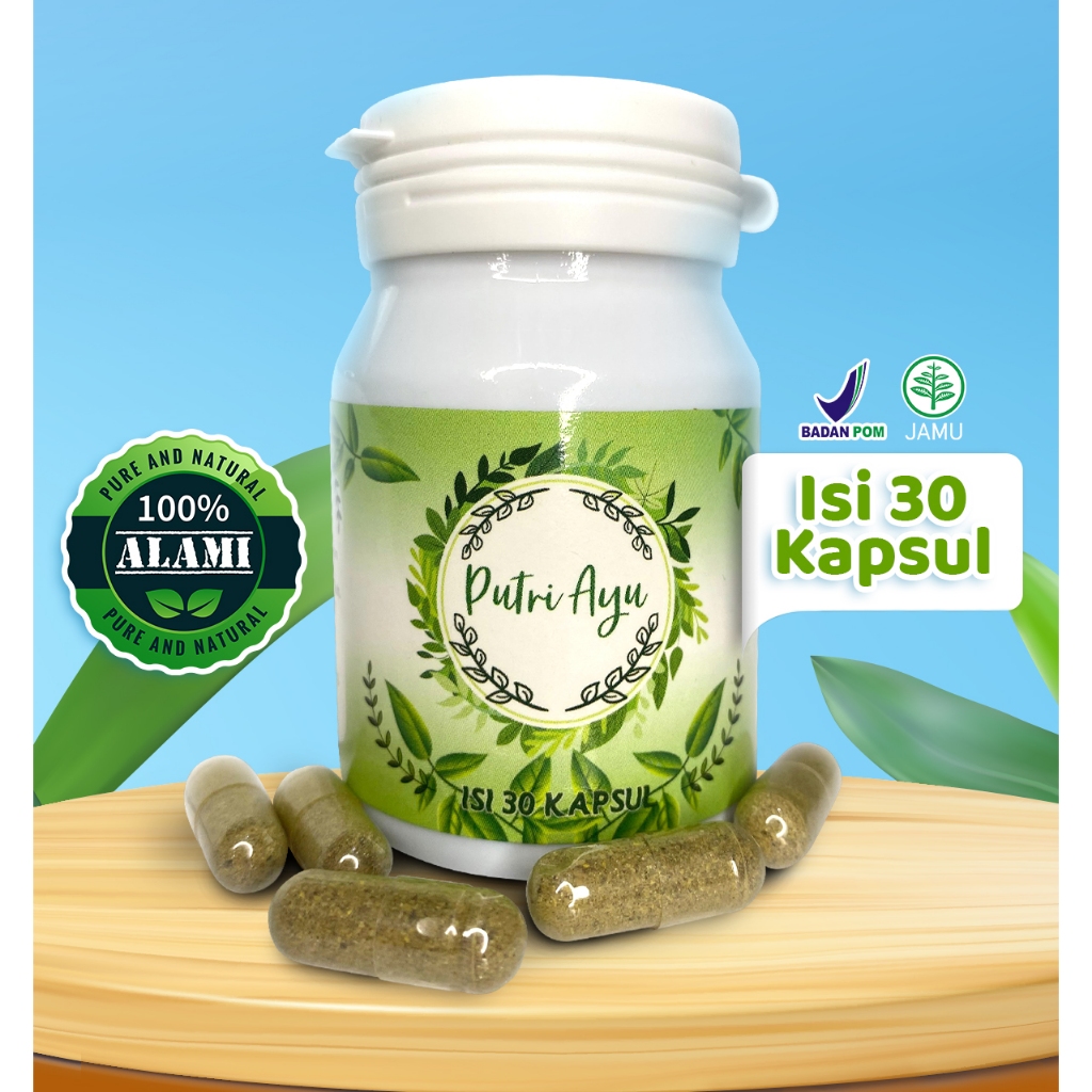 Putri Ayu  - Herbal Pelangsing Alami Penurun Berat Badan | MENGURANGI LEMAK TUBUH/MENAHAN NAFSU MAKA