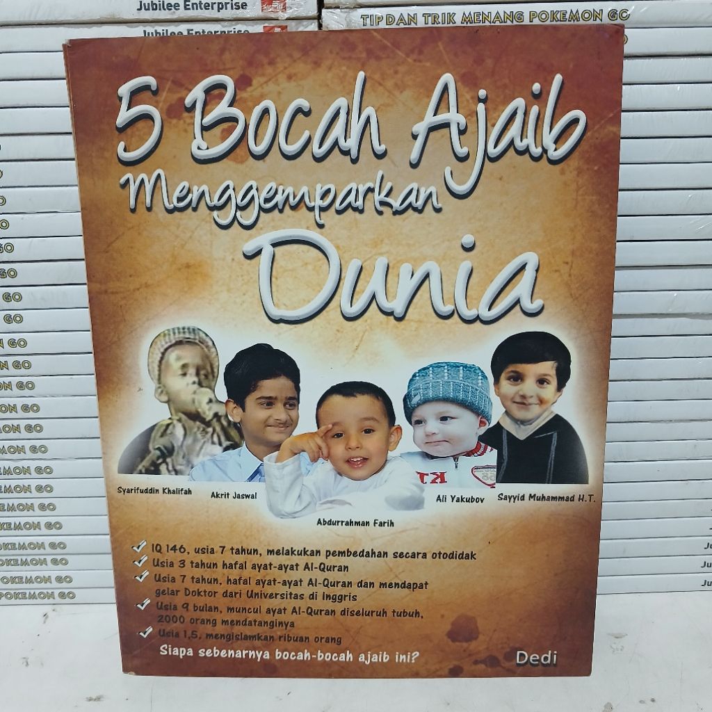 Buku Obral Super Murah - Buku 5 Bocah Ajaib Menggemparkan Dunia