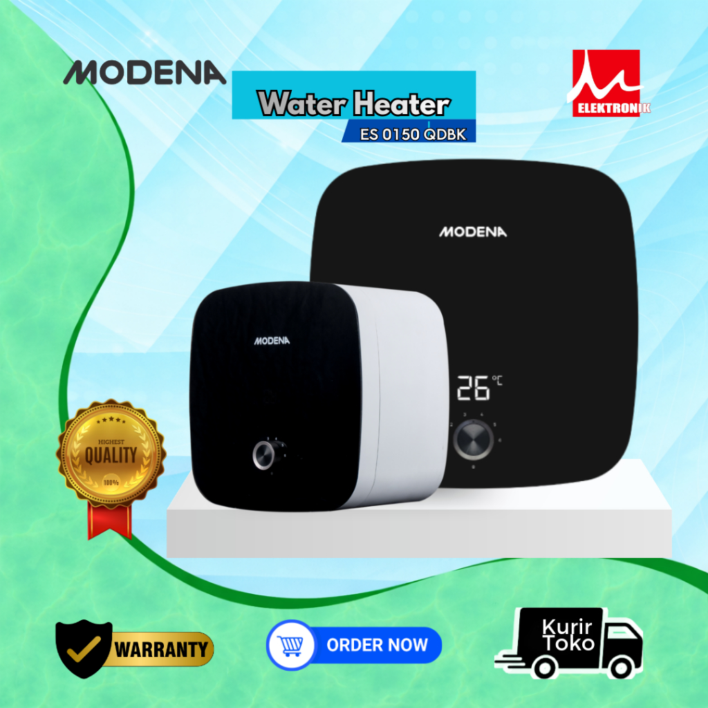 MODENA ES 0150 QDBK Pemanas Air Listrik Dengan Tangki 15L