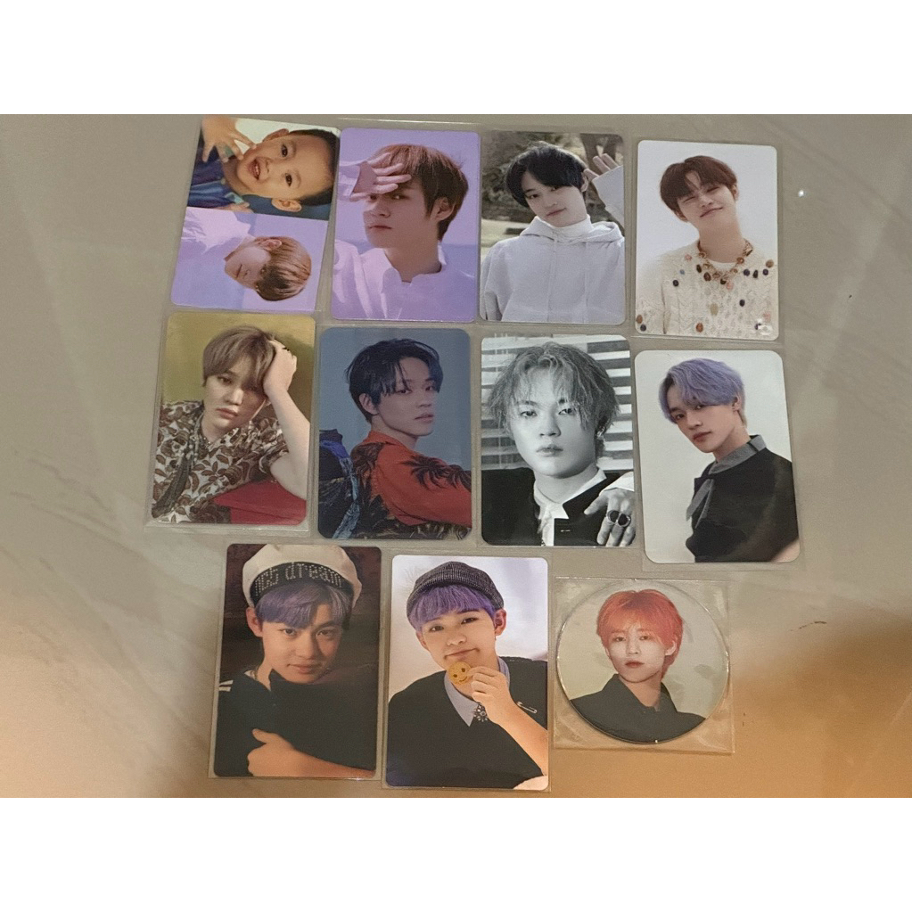 [SALE] Photocard pc official aab chenle hd nct dream flipbook we young terong puff we boom stamp fro