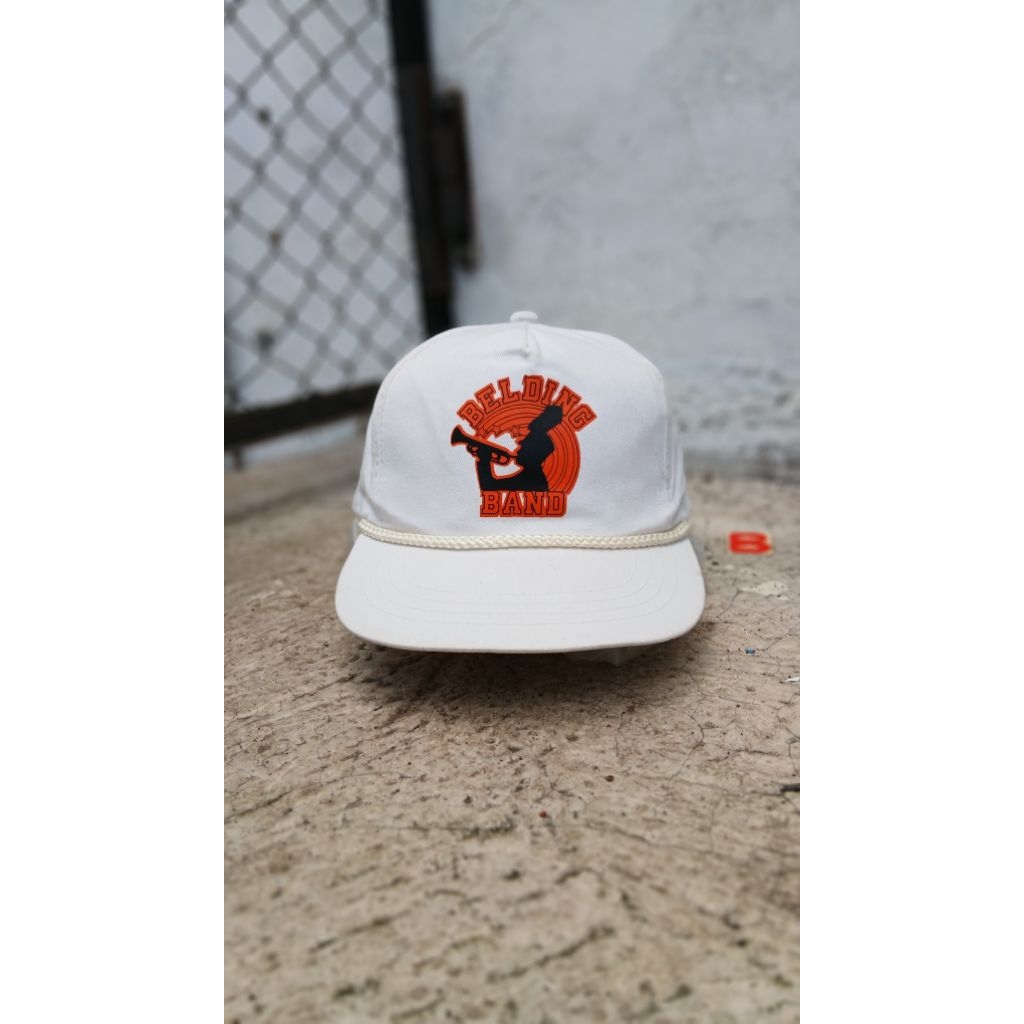 topi snapback yupoong rope hat tali kapal vintage 90's
