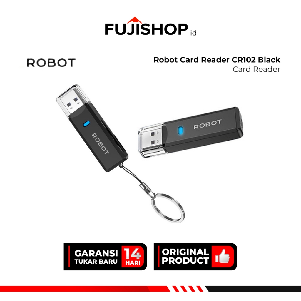 Robot Card Reader CR102 Black