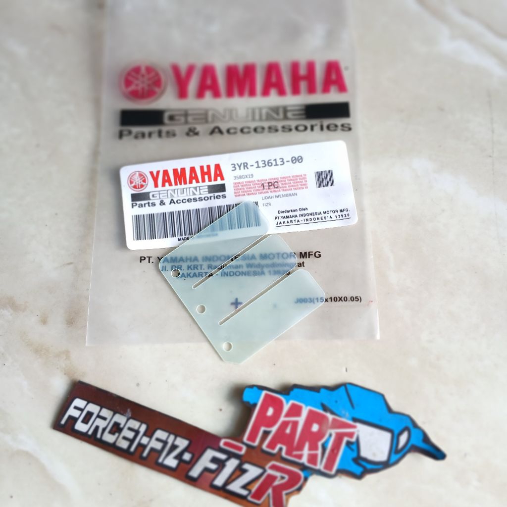 LIDAH MEMBRAN BAHAN FIBER TEBAL 0,3 MM ORIGINAL YAMAHA FIZR F1ZR FIZ FORCE1 POSWAN FORCE ONE
