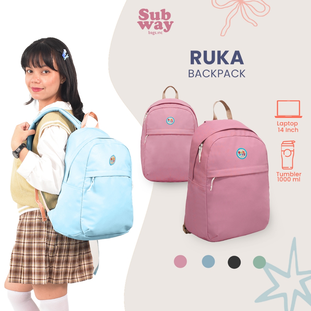 Subway - Tas Ransel Wanita - Ruka Backpack 22715