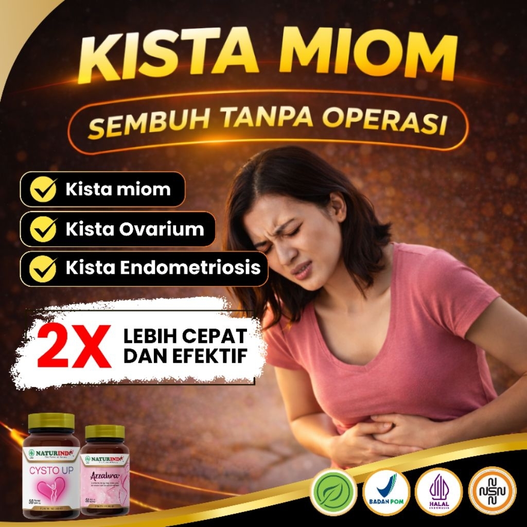 Obat Kista Miom Bartholin Ovarium Kista Endometriosis Detox Rahim Herbal Paling Ampuh
