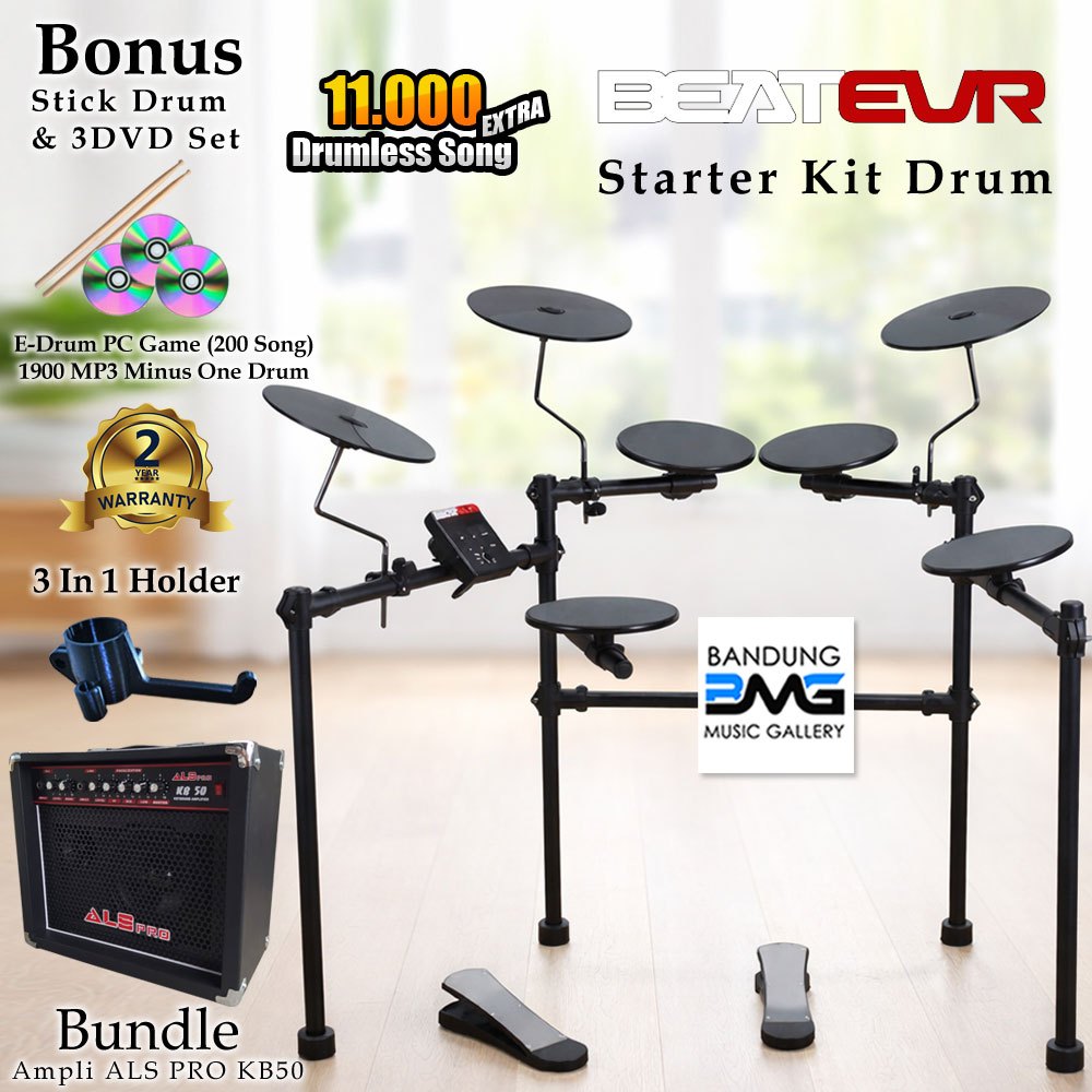 Drum Eletrik Beatevr Starter Kit Drum / Beat EVR Electric Drum / ElectricDrum / DrumElektrik